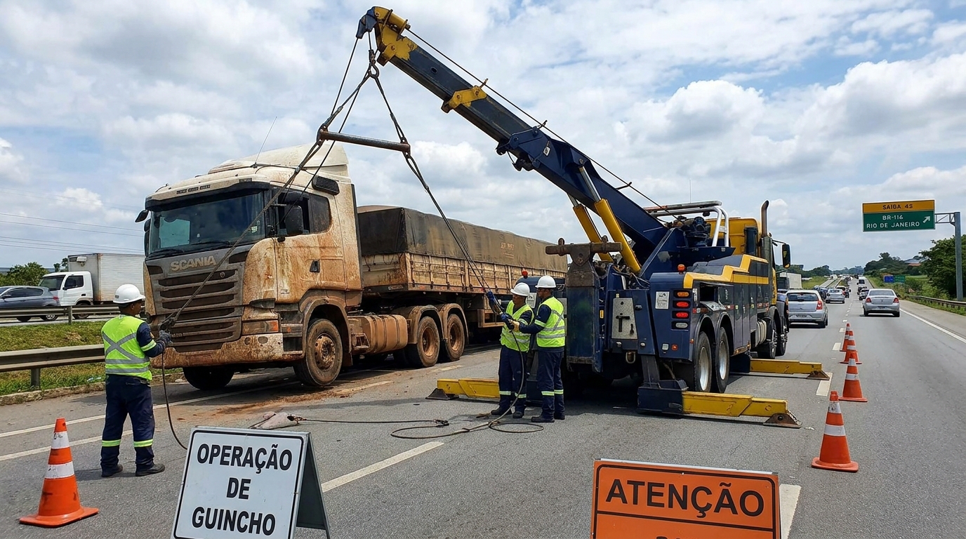 Guincho para Caminhão em Taubaté‑SP