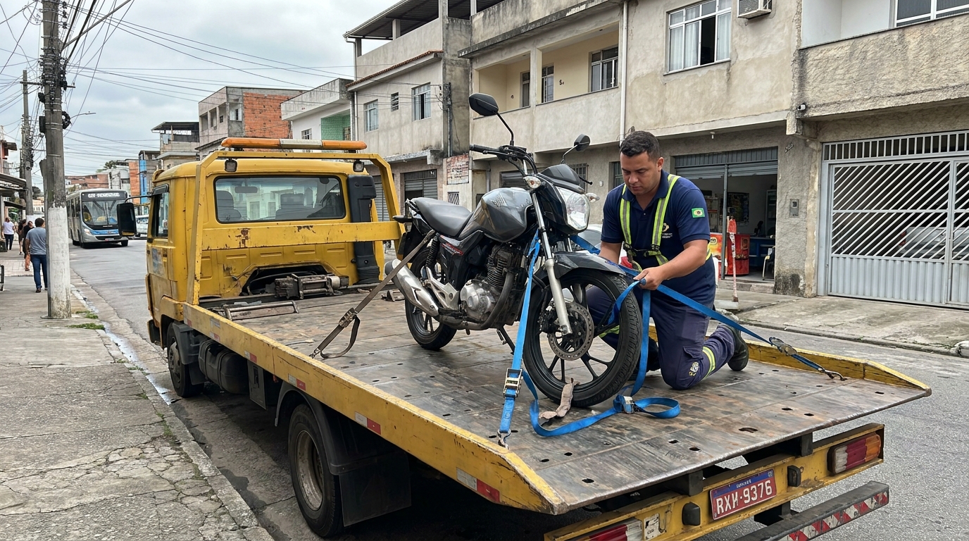 Guincho para Moto em Taubaté‑SP